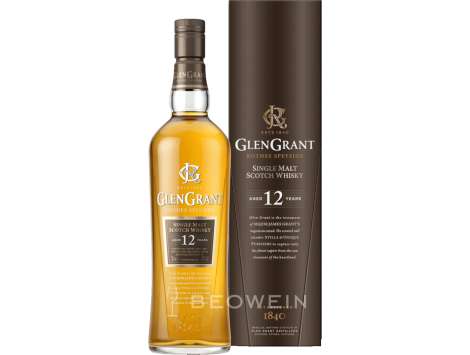 Glen Grant 12 Year Old Single Malt Whisky 1L.