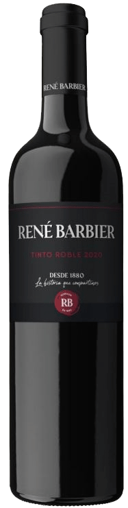 Wein Tinto Barbier Roble Rotwein René