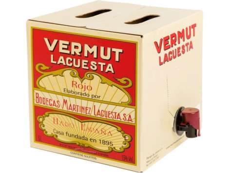 Bag in Box Vermut Lacuesta Rojo 5L.