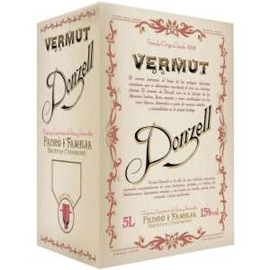 Bag in Box Vermut Donzell Rojo 5L.