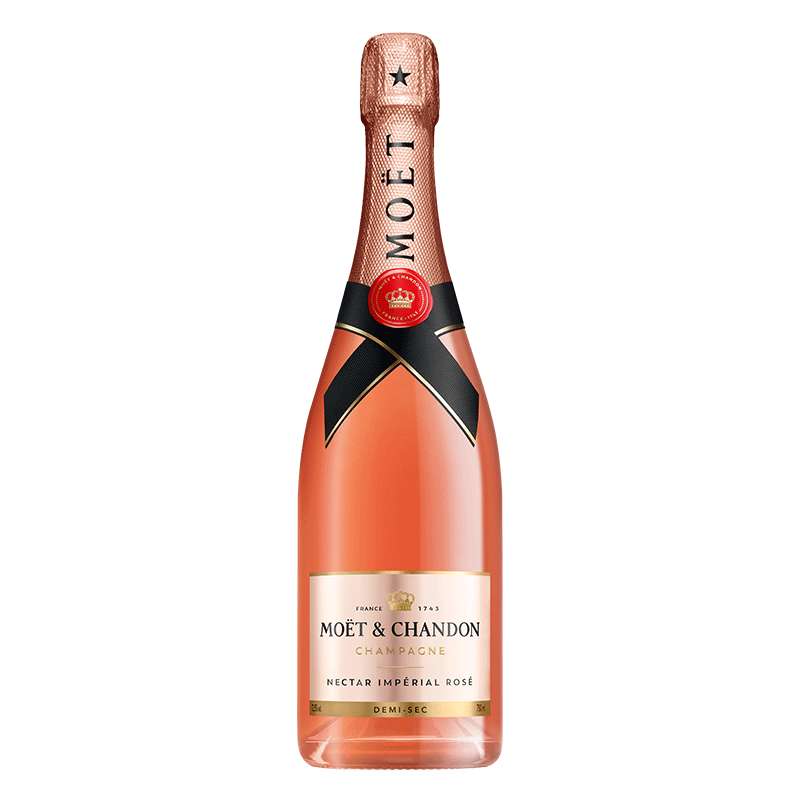 Moët & Chandon N.I.R NectarImperial Rosé Moët & Chandon N.I.R Nectar Impérial Dry Rosé Champagne Sparkling