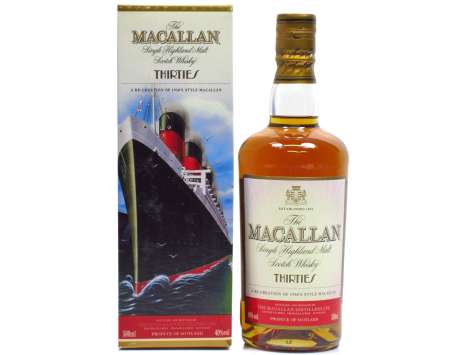 Macallan Travel Series Thirties 50 cl.