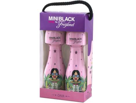 Mini Black Miami Rosé Pack 2 bot.